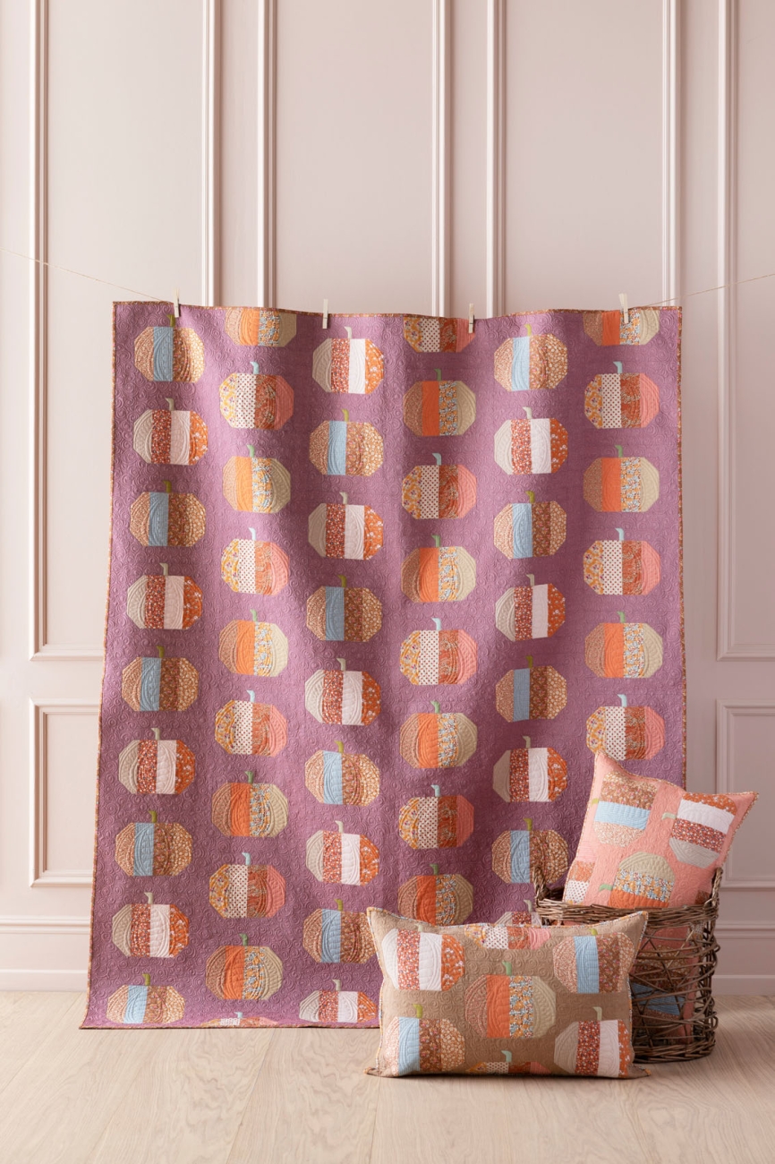 Tilda Patchwork Stoff Baumwolle - Creating Memories - Woven Polkadot Ginger